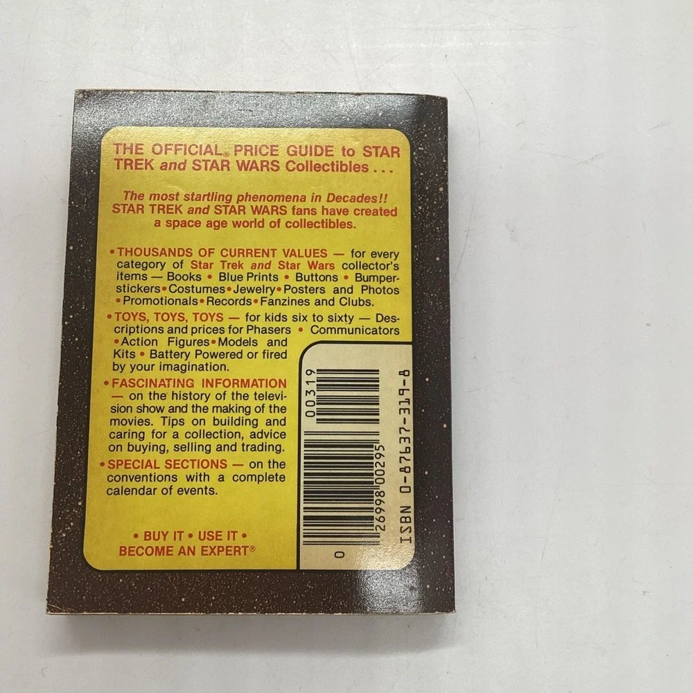 Official 1983 Price Guide to‎ Star Trek and Star Wars Collectibles Book